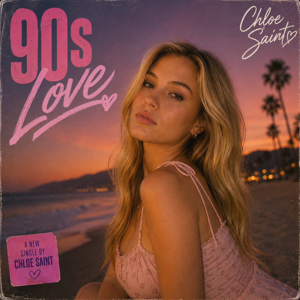 Chloe Saint brings nostalgic romance and modern pop energy together in “90s Love”