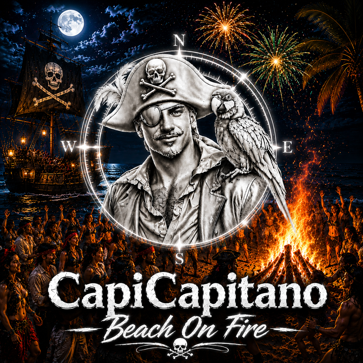 CapiCapitano captures the spirit of endless summer with “Beach On Fire”