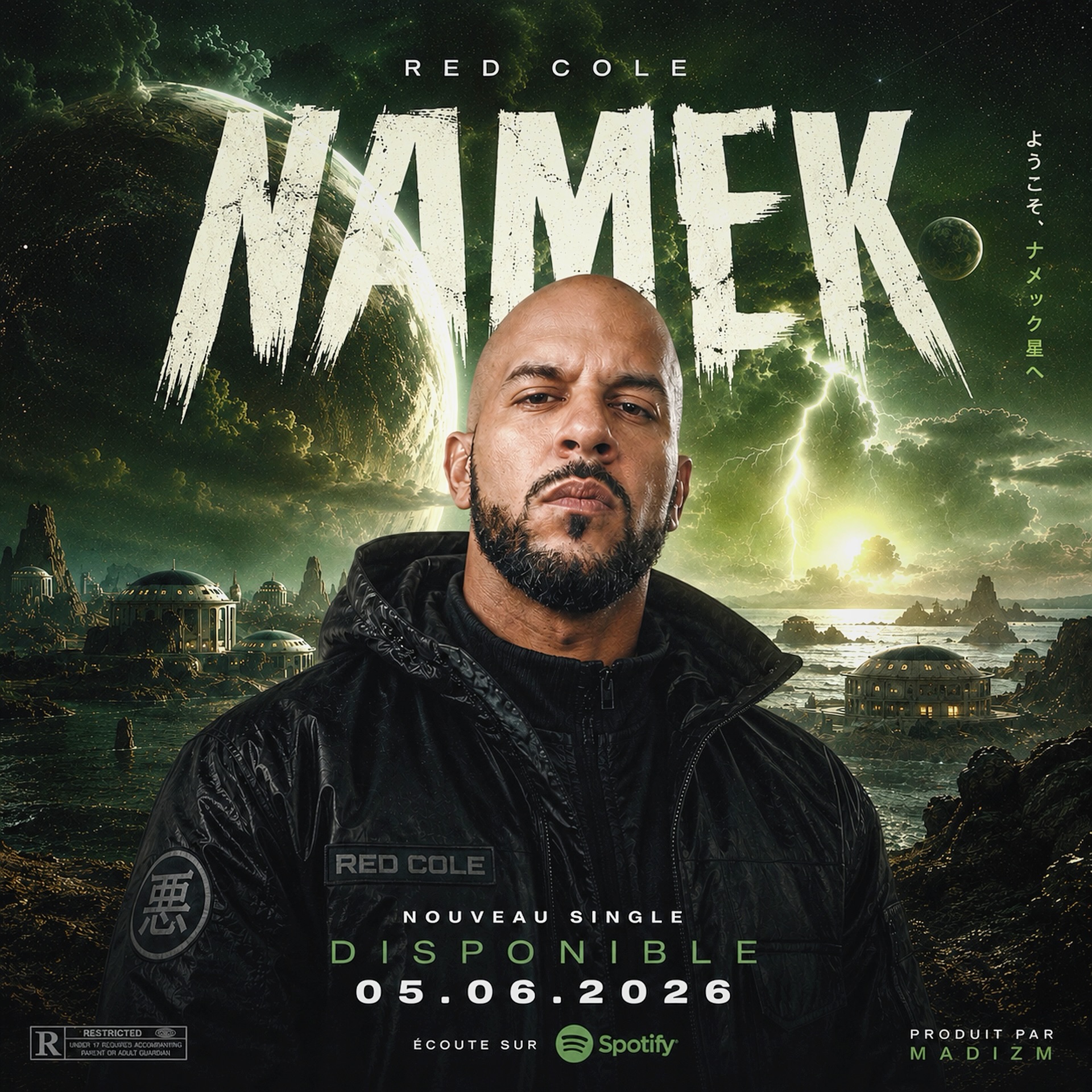 Red Cole opens the door to a cinematic hip-hop world with “Namek”